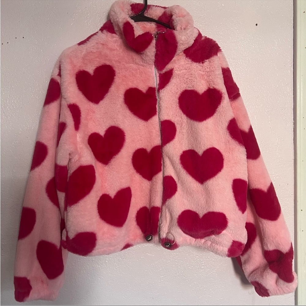 Heart Plush Jacket
